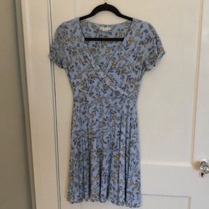 Blue Flowery Dress